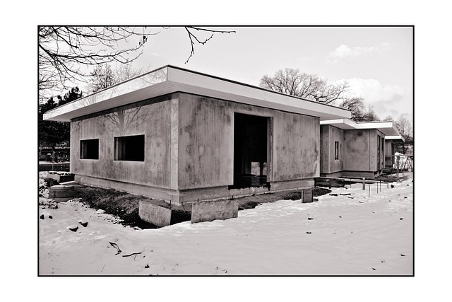 stavba bungalovu